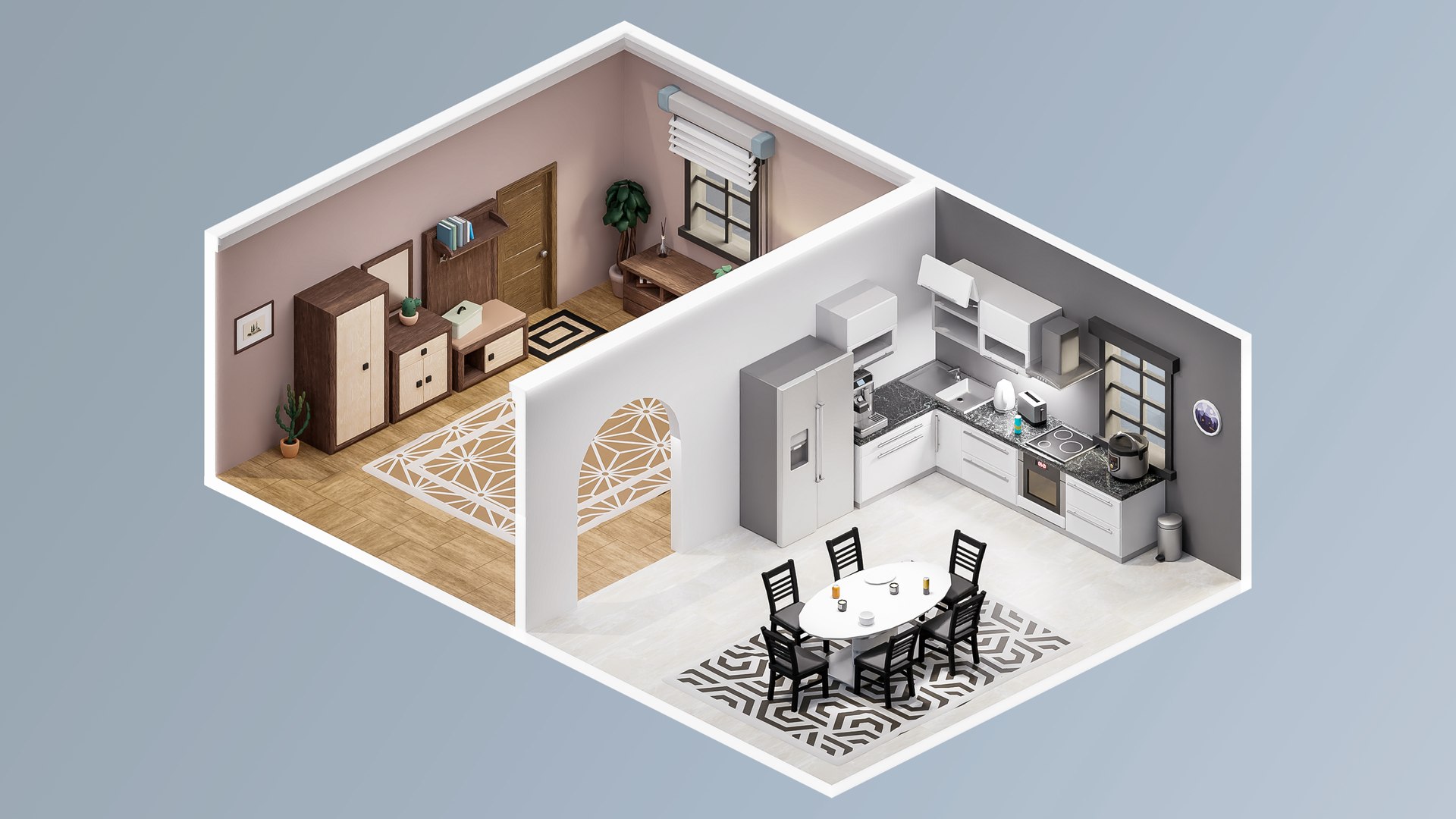 Room 26 3D Model - TurboSquid 2149031
