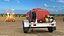 Remolque cisterna contra incendios portátil con bomba equipada