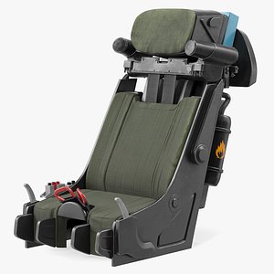 3D Jet Pilot Seat