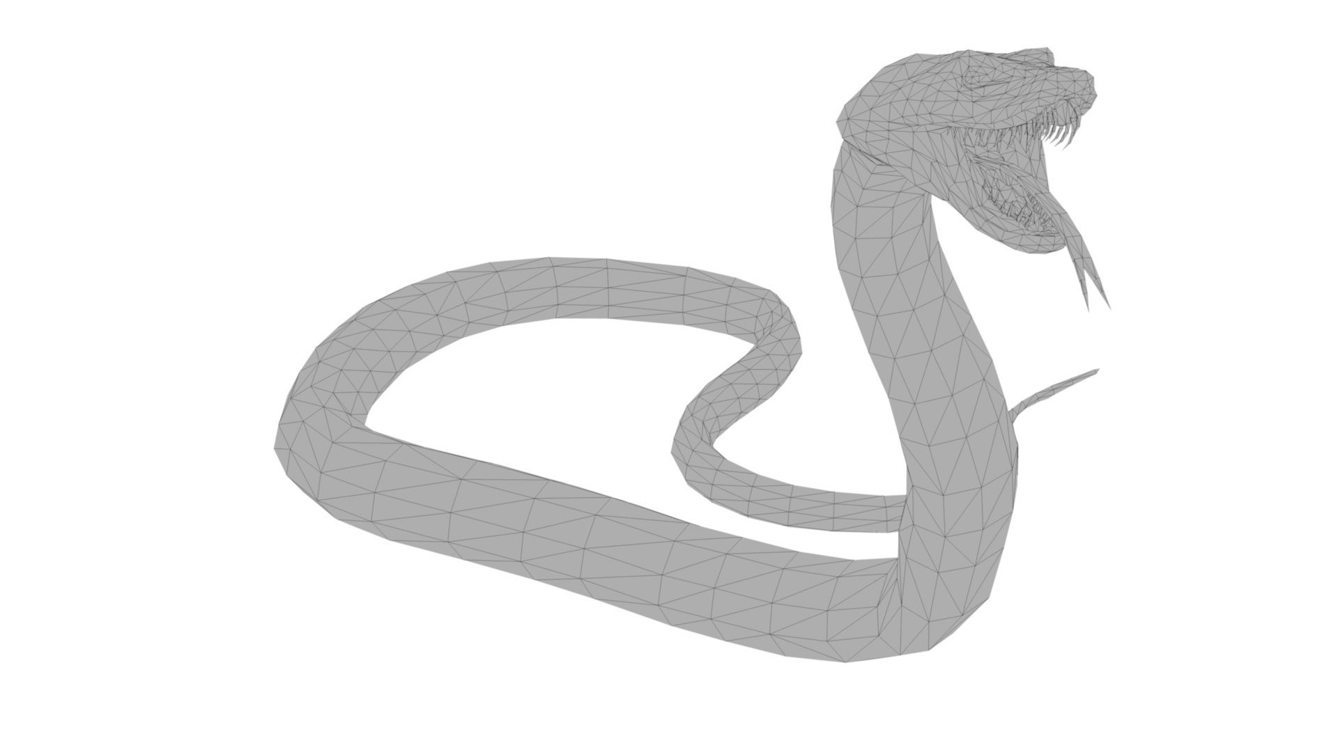 Cobra Snake 3d model - CadNav