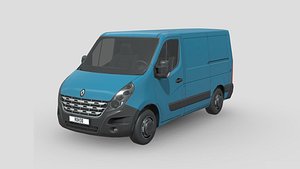 3D Renault Master 2012 L1H1 Panel Van