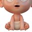Dessin animé mignon bébé remy