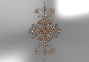 3D model decorative milling cnc