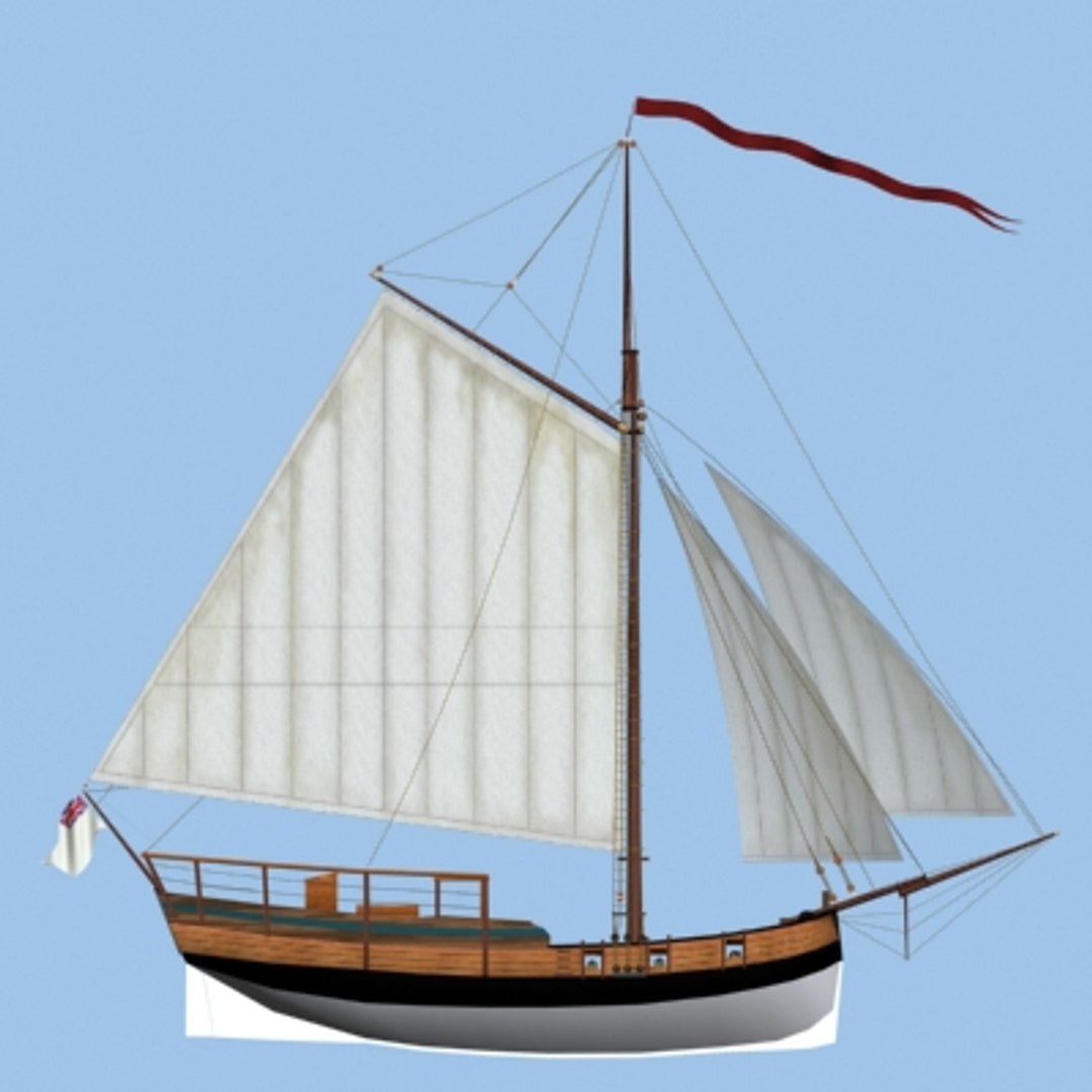 sloop halifax 3d max