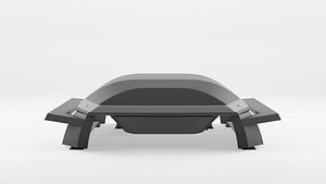 3D Pulse Barbecue and Grill 3D Model model