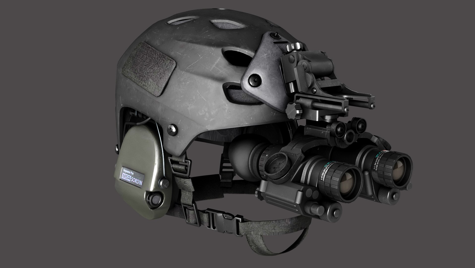 3D Helmet Protec Alphabravo Model TurboSquid 2202206