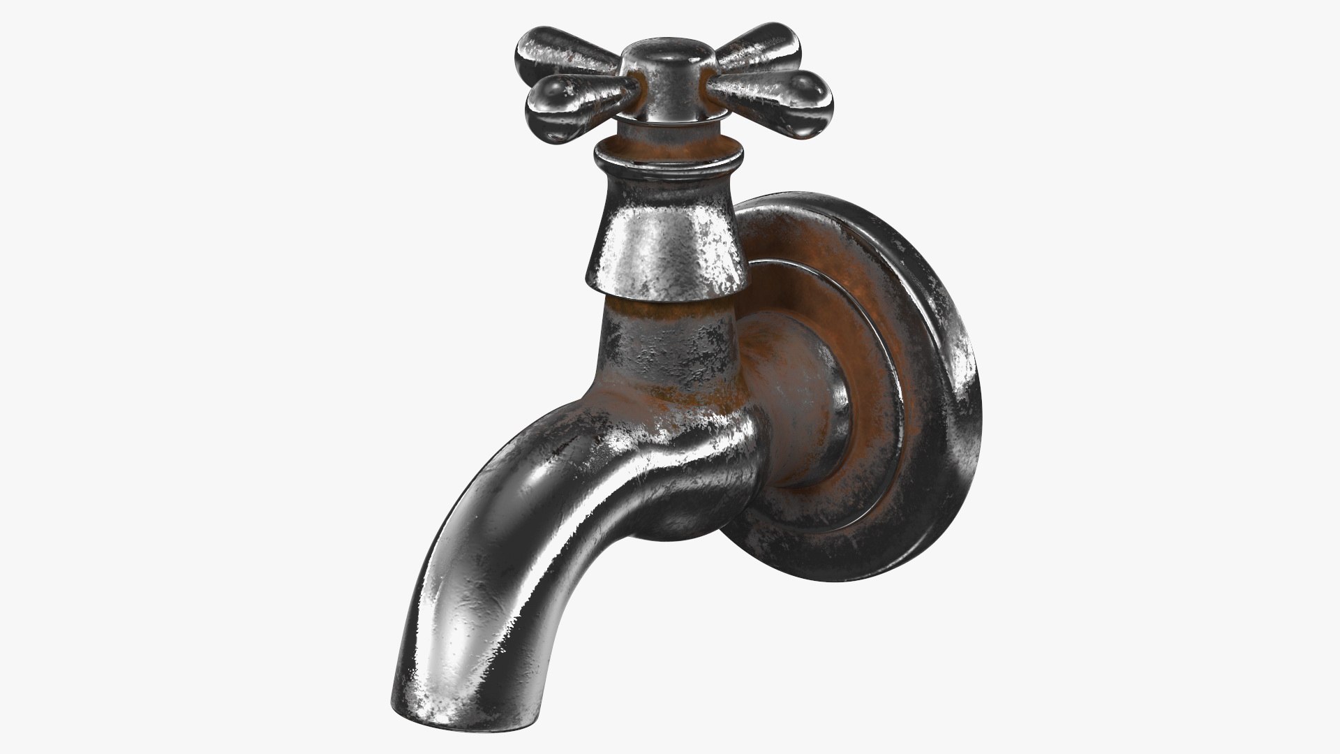 Stylized Tap 3D model preview