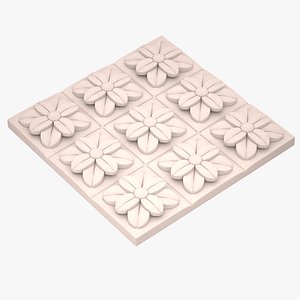 3D decorative ornament panel