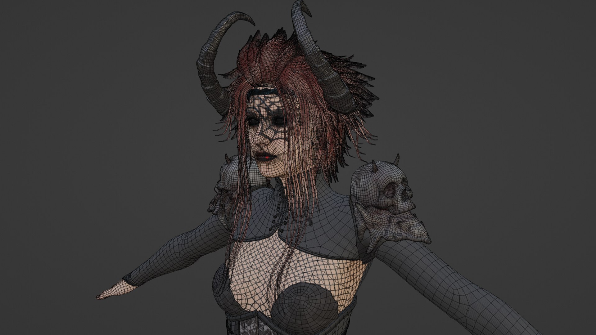 3D model Realistic Rigged Demon Infernal Female Character https://p.turbosquid.com/ts-thumb/PM/FXtdQH/wT/realisticriggeddemoninfernalfemalecharacterwire2/png/1728717064/1920x1080/fit_q87/07cf92dfe491e6c382515bc5b60bb1e0d7a7aae7/realisticriggeddemoninfernalfemalecharacterwire2.jpg