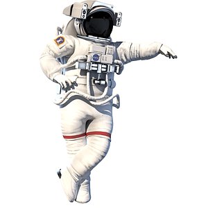 NASA Astronaut - PBR Low Poly Rigged and Ready for Animation