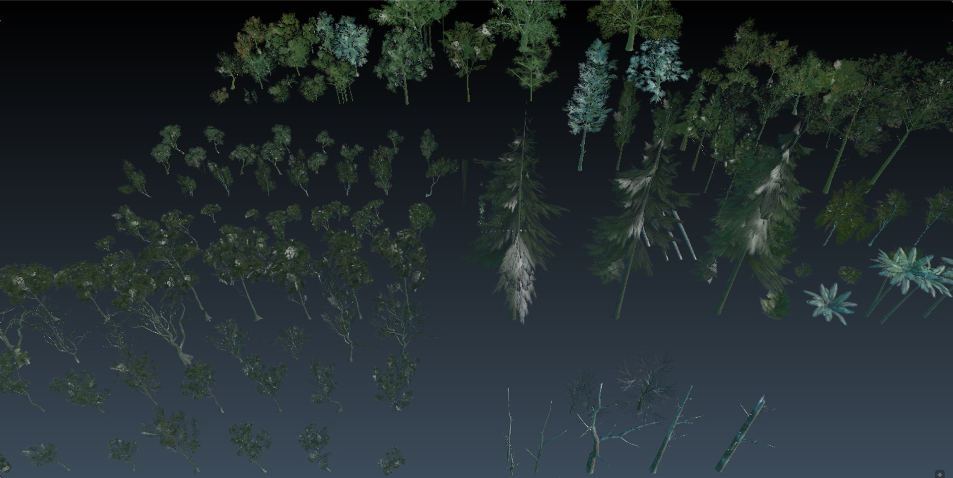 3D Trees Vr Model - TurboSquid 1438491