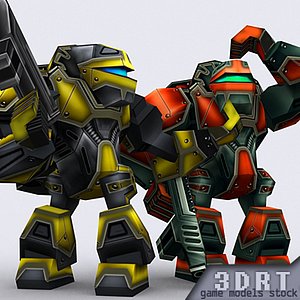 games warbots characters 3ds