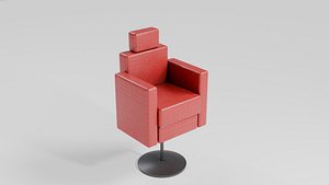 3D Salon Chair