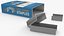 Office Stapler with Paper Staples Black