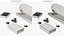 Office Stapler with Paper Staples Black
