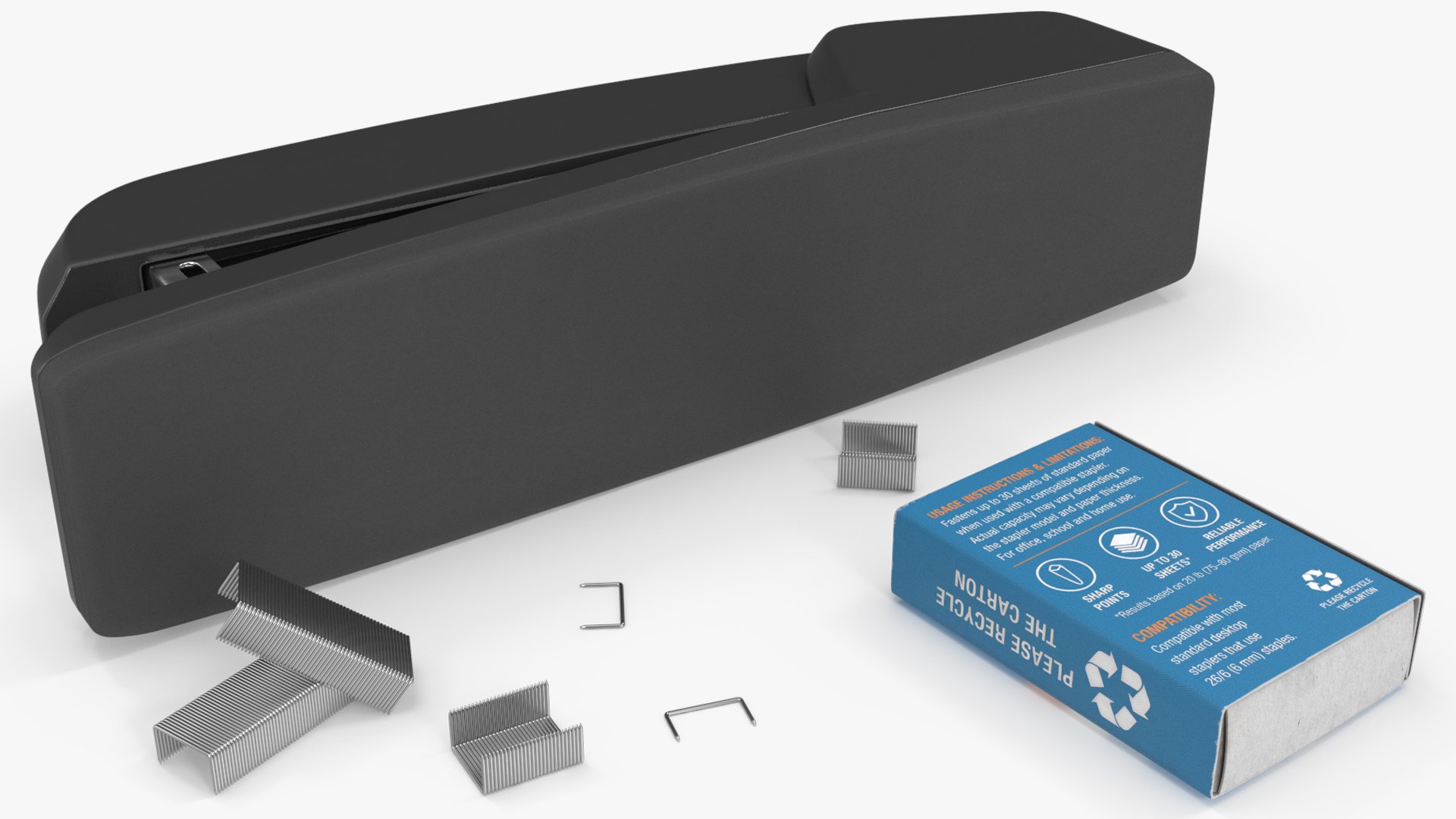 Office Stapler with Paper Staples Black 3D model https://p.turbosquid.com/ts-thumb/PM/KYf3nk/mO/office_stapler_with_paper_staples_black_005/jpg/1786047413/1920x1080/fit_q87/65442f14fe730a18404019e04e1ad0b20084fb7b/office_stapler_with_paper_staples_black_005.jpg