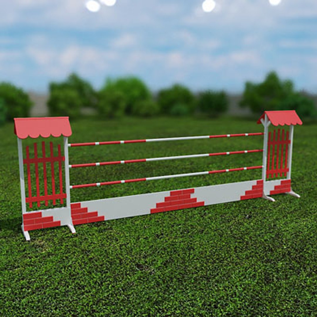 Showjumping Fences 3d Model