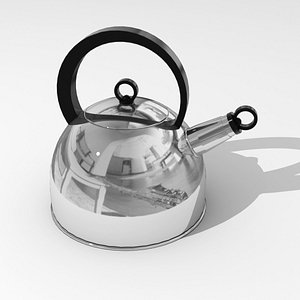 3d kettle kitchen interior model