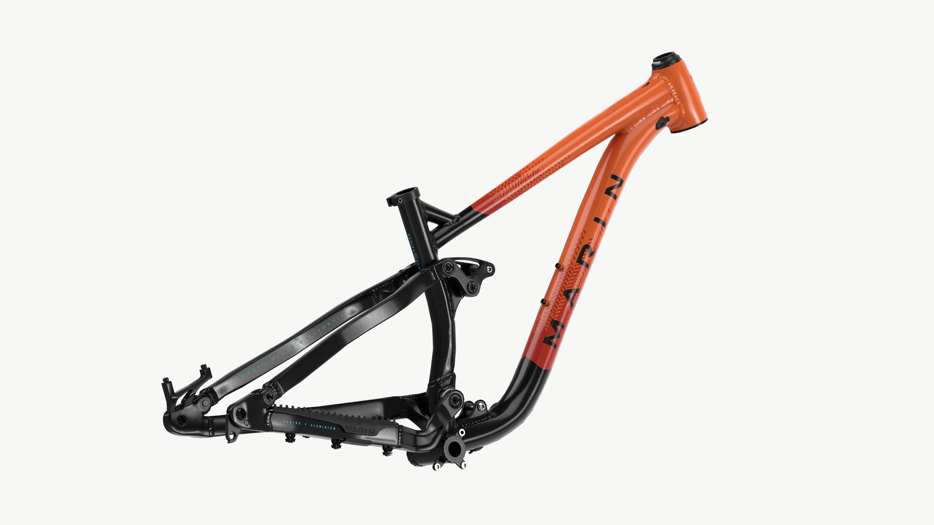 3D Model MTB Frame - TurboSquid 2152702