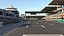 3D istanbul park racing circuit model