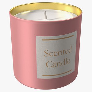 Scented Candle Pink