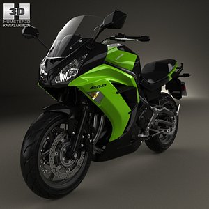 Kawasaki Ninja 3d Models For Download Turbosquid