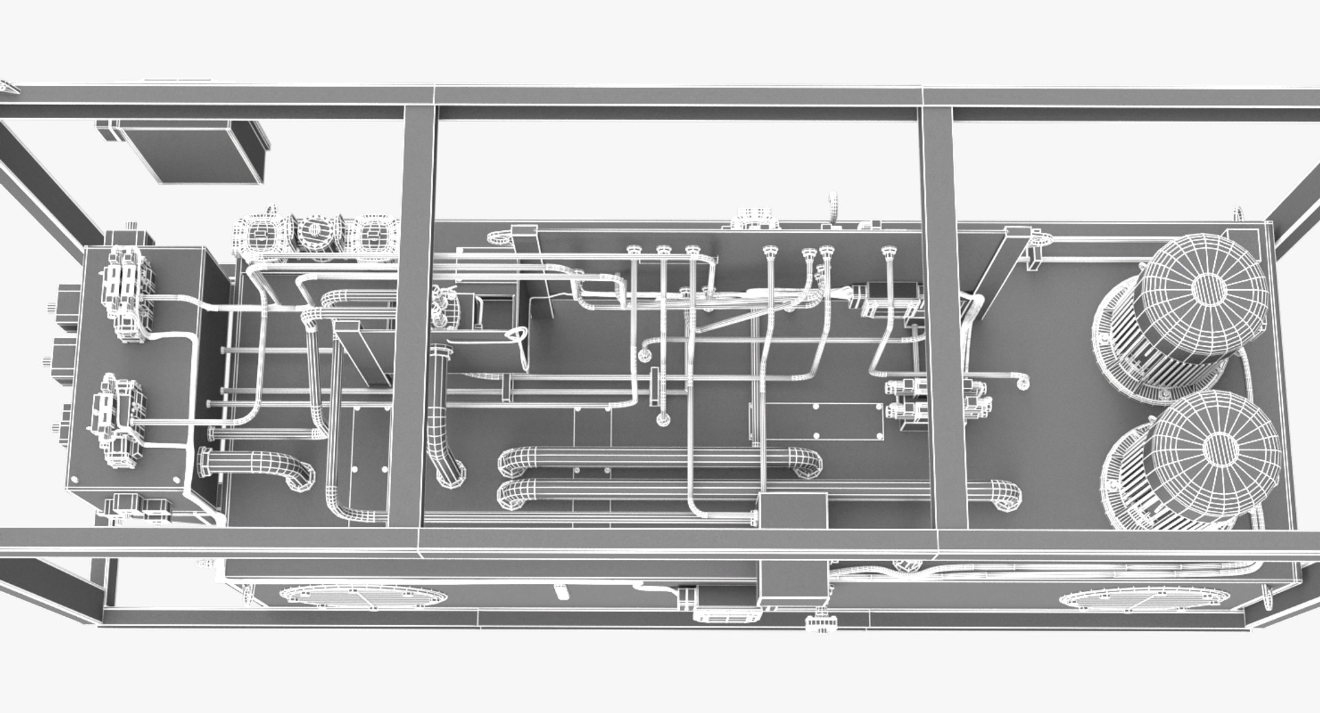 3D Hydraulic Power Unit - TurboSquid 1509978