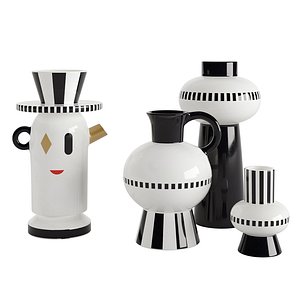 Abstract Ceramic Vase 3D model
