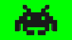 8 bit spaceinvader