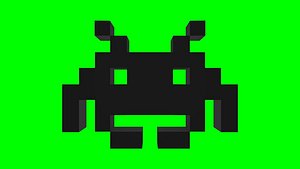 8 bit spaceinvader