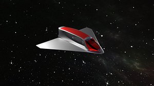 3D space spaceship