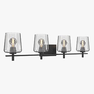 3D model Calais Bath Vanity Wall Light P300363