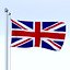 flag pole obj