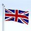 flag pole obj