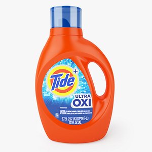 3D tide detergent bottle model