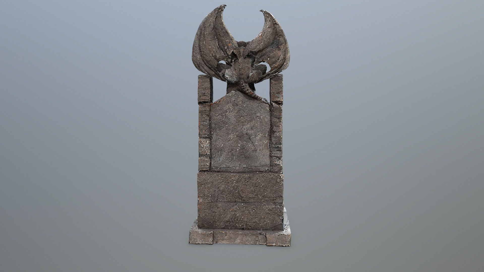 3D Devil Stone Throne - TurboSquid 2262978