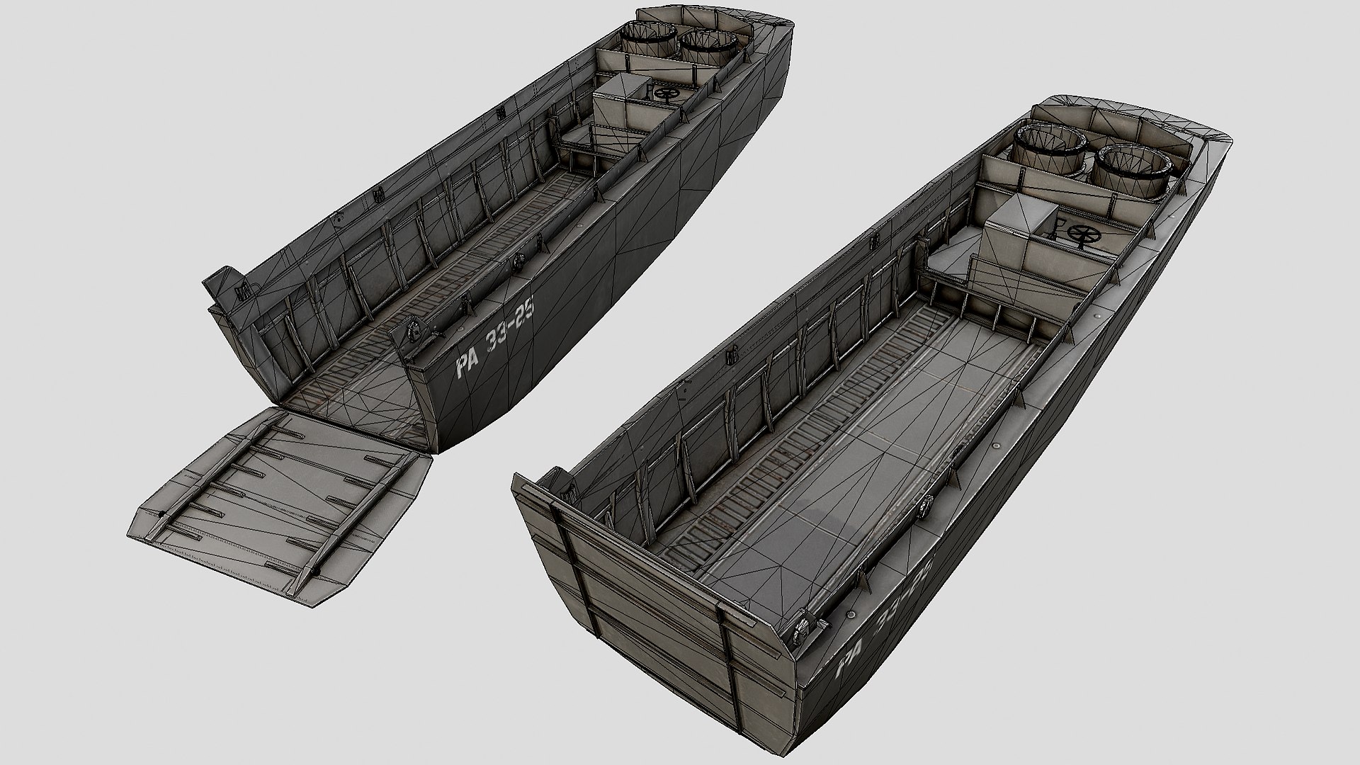 lcvp landing craft pbr model https://p.turbosquid.com/ts-thumb/PM/tcZVwg/SxLg7YxI/render07/png/1548731629/1920x1080/fit_q87/c314743f1e1d12090d7fe54a8055b903fe86c468/render07.jpg