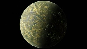 3D 8K Alien Radioactive Planet 10