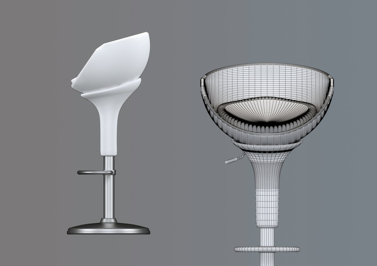 3D STOOL CHAIR 01 Model - TurboSquid 2012213