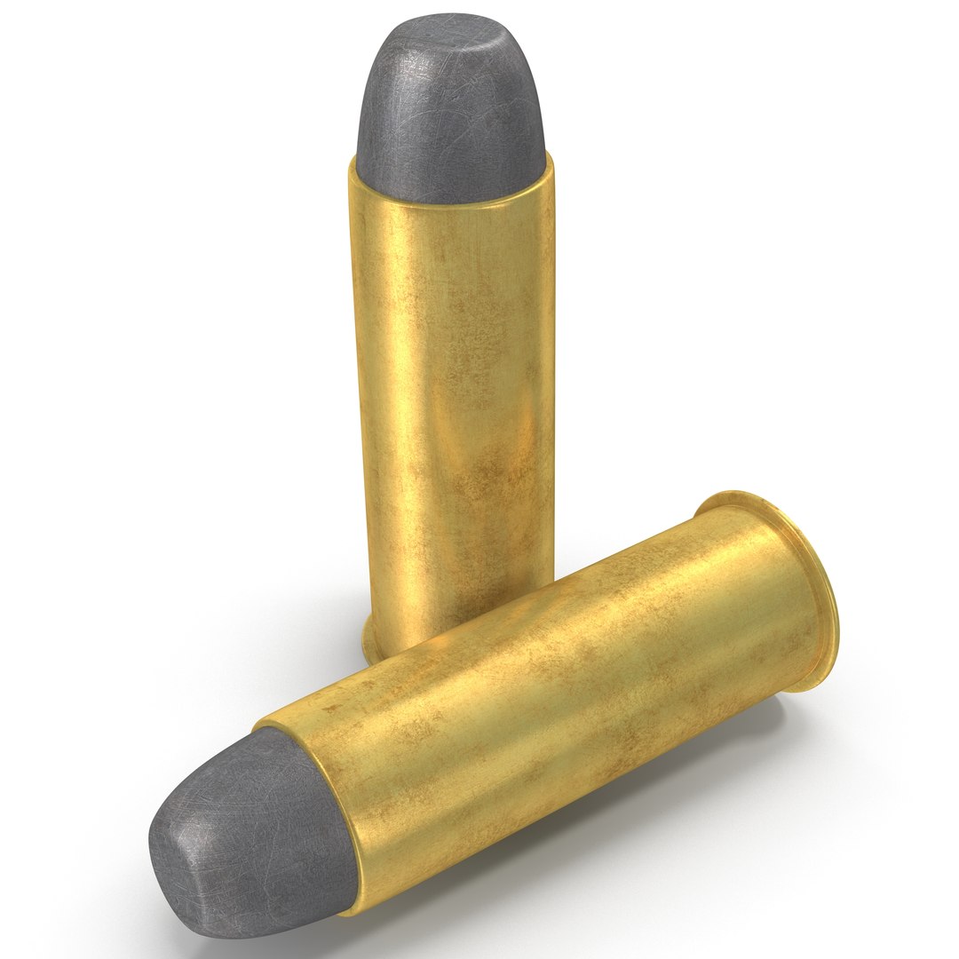 .44 Cartridge 3D Model preview
