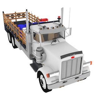 3D old truck