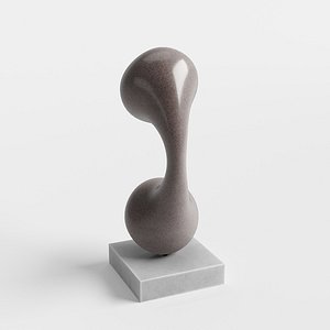 Modern Decorative Abstract Stone Art Sculpture 23 3D