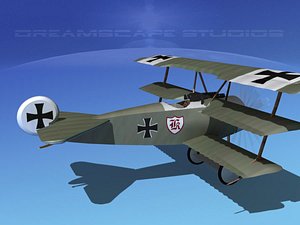 triplanes fokker dr-1 fighter lwo