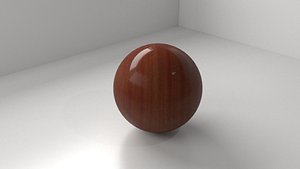 3D woodball ball