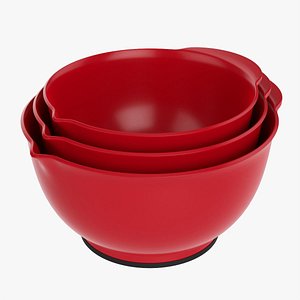 3D Mixing bowl set