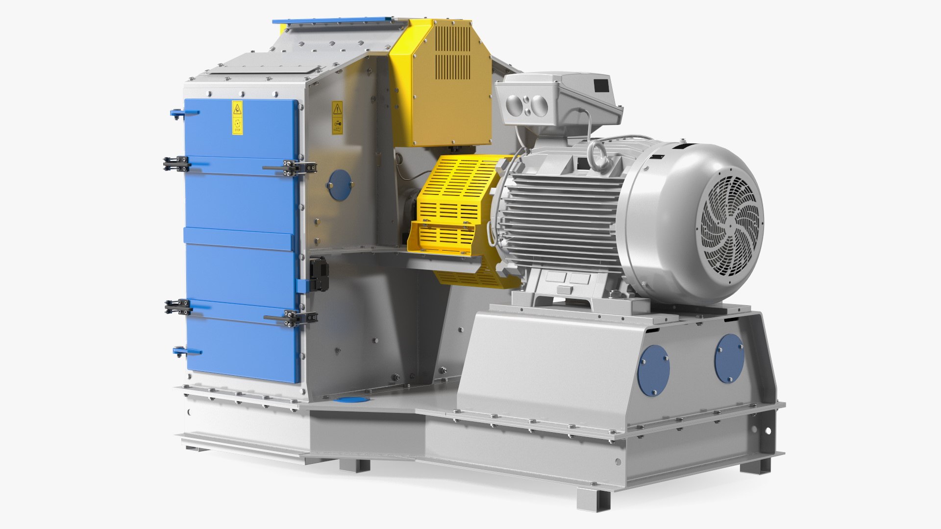 High Speed Hammer Mill 3D model preview