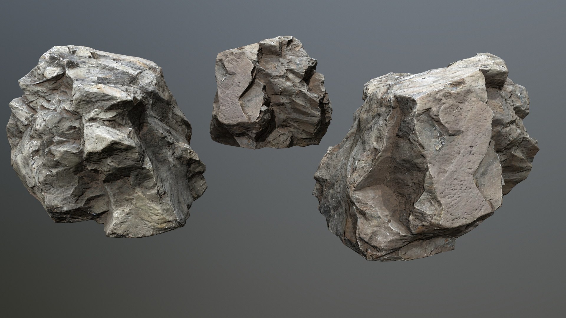 Cliff Rocks - TurboSquid 2384200