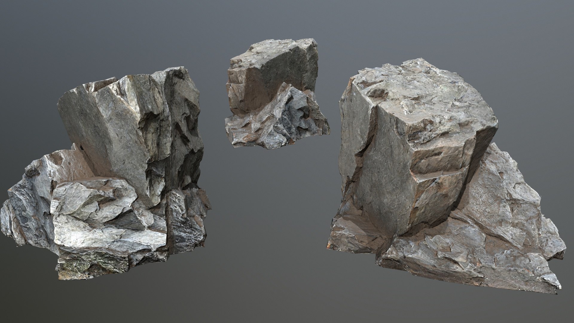 Cliff Rocks - TurboSquid 2384200