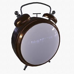 3D Old Clock