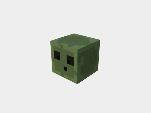 Minecraft Slime Modelo 3D - TurboSquid 1857183